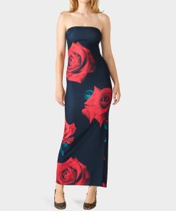ROSE REVERIE DRESS RED