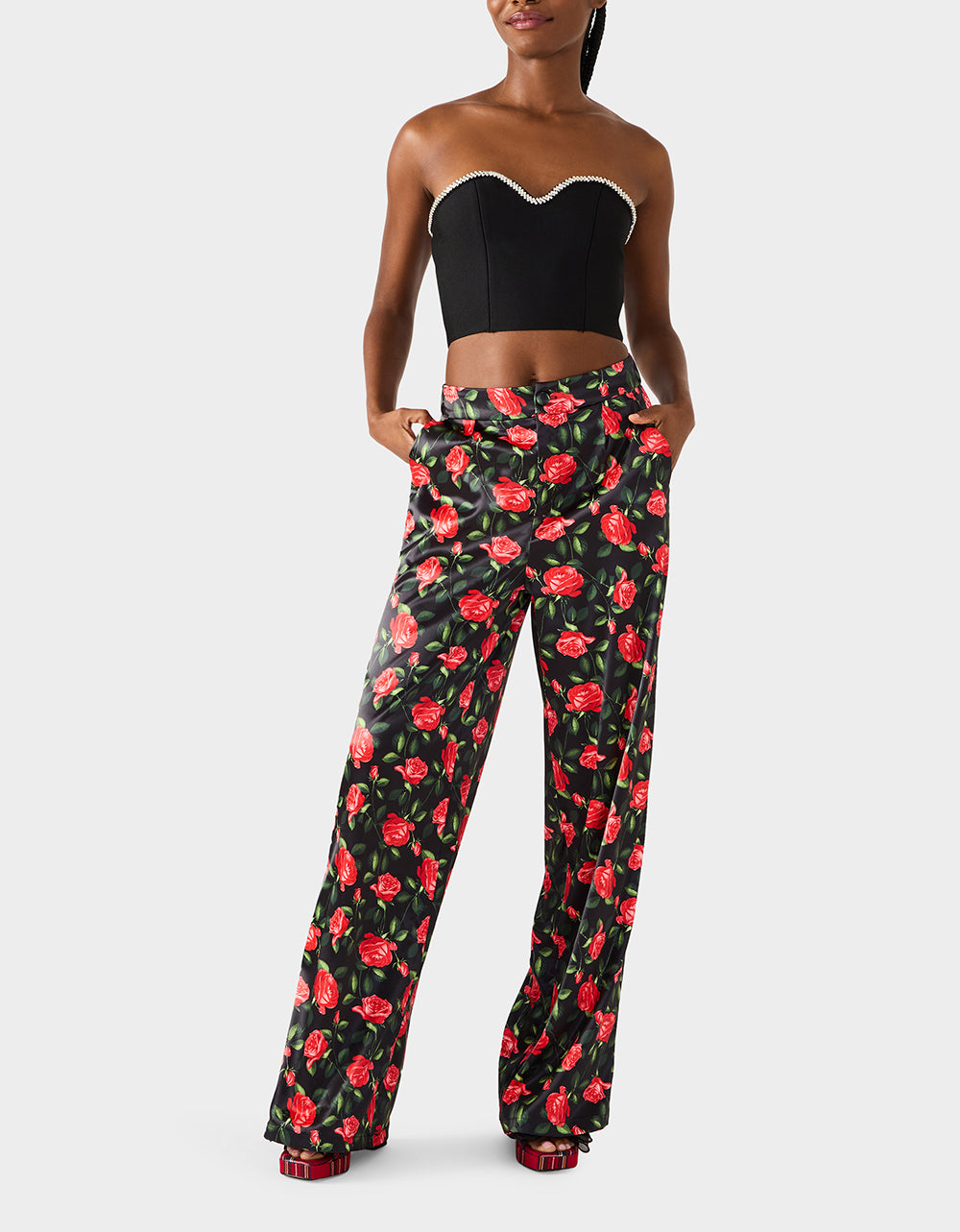POWER BLOOM PANT BLACK