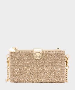 WALLET ON CHAIN PHONE HOLDER CHAMPAGNE