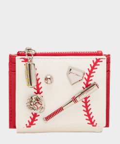 PLAYING THE FIELD WALLET CREAM