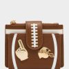 FIRST DOWN & FABULOUS WALLET BROWN