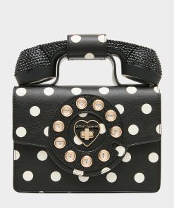 MISS CONNECTION PHONE BAG DOTS